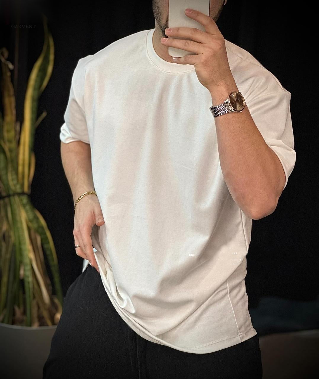 Turnout Oversized T-Shirt for Men – Premium Heavy Cotton | Streetwear Fit Pakistan - Turnout