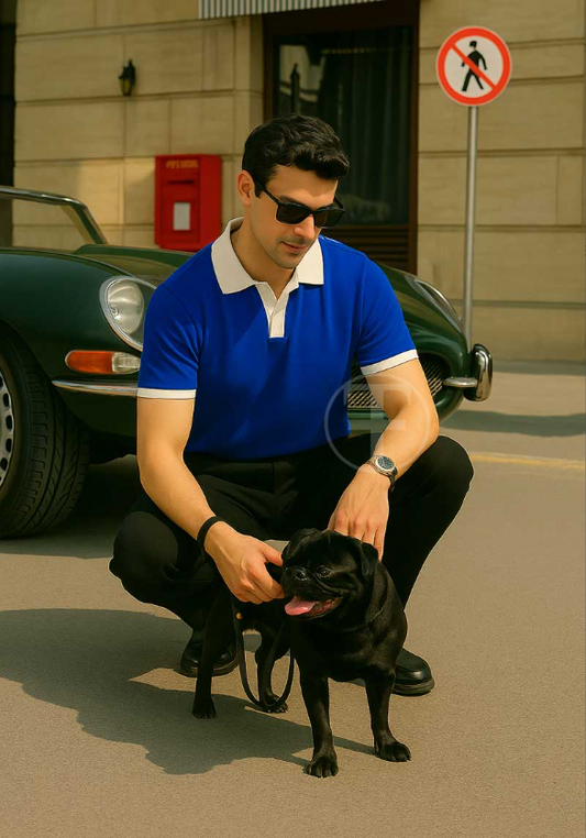 Mafia Coat Collar Polo - Turnout