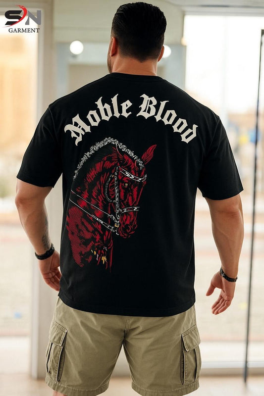 Horse back  Printed Dropshoulder - Turnout