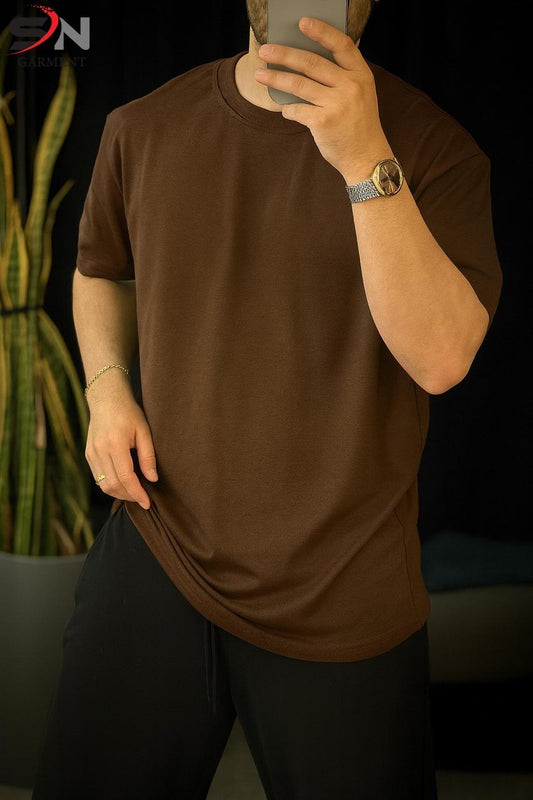 Turnout Oversized T-Shirt for Men – Premium Heavy Cotton | Streetwear Fit Pakistan - Turnout